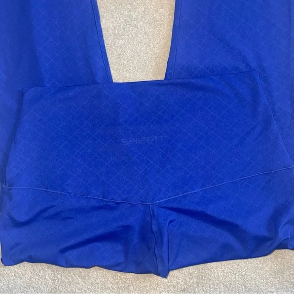 She Fit Boss Leggings 2 Luxe (XXL) High Rise Compression Fit 7/8 Length Sodalite - Picture 7 of 11